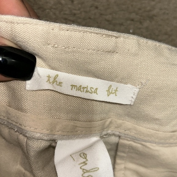 LONDONJEAN Beige Trousers - Picture 3 of 4